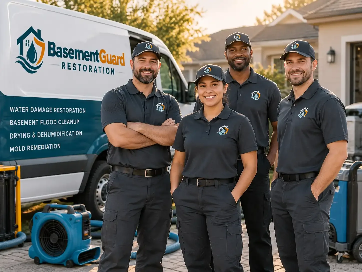 Basement Water Damage Restoration company in Woodworth, LA